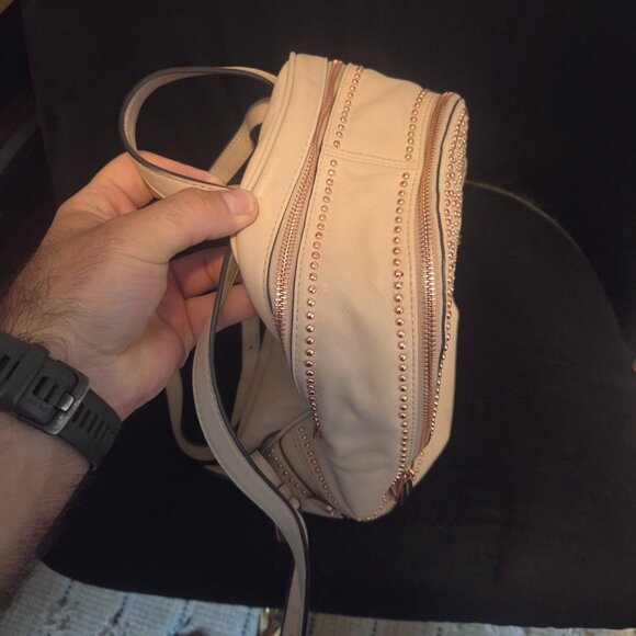 Michael Kors Mini Backpack โ Rose Gold Studs โจ- Gift-Ready - Fall Fashion - Picture 3 of 9